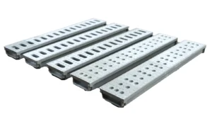 Resin Drainage Channel + Resin Drain Cover - 600mm (L) × 104mm (W) × 40mm (H)