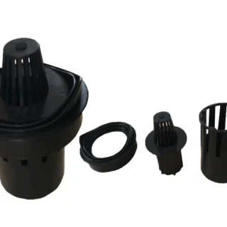 TITAN Channel Drain LEAF GUARD with outlet connector